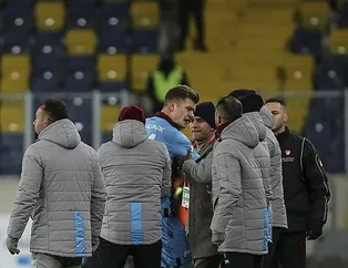 Baiano’nun tekmeleri Sörloth’un bacağını deldi!