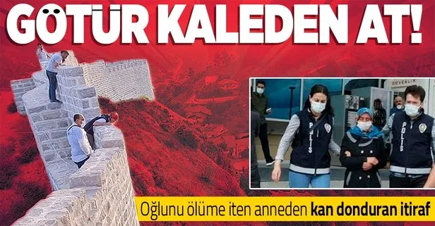 Oğlunu ölüme iten anneden kan donduran ifade!