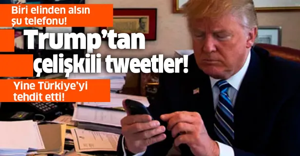 Trump'tan Türkiye'ye yaptırım tehdidi!