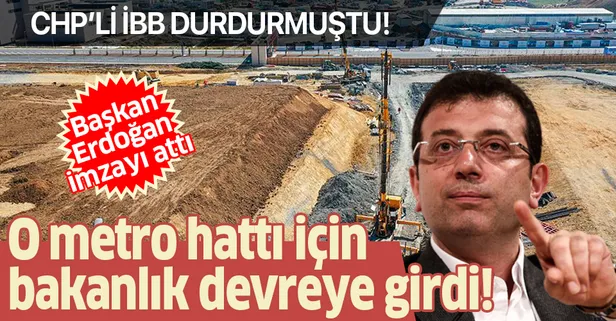 Başkan Erdoğan imzaladı! Başakşehir-Kayaşehir metro hattını Ulaştırma ve Altyapı Bakanlığı yapacak