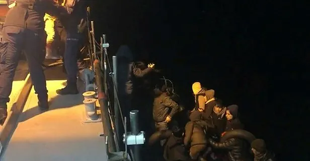Çanakkale'de 36 düzensiz göçmen yakalandı!