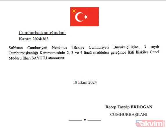 Atama ve görevden alma kararları Resmi Gazete'de yayımlandı! İşte isim isim o liste - 5