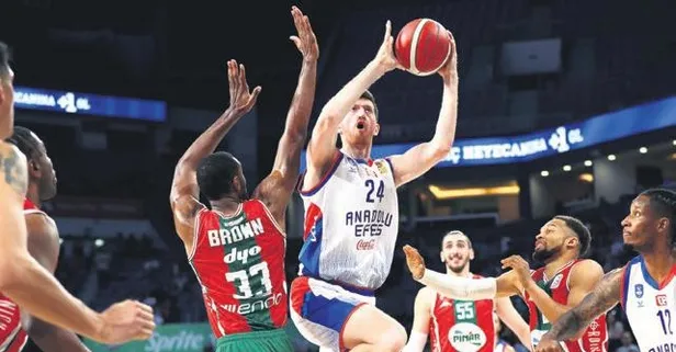 Anadolu Efes seriyi 2-0 yaptı