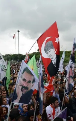 CHP-HDP mitingi için bayrak uyarısı