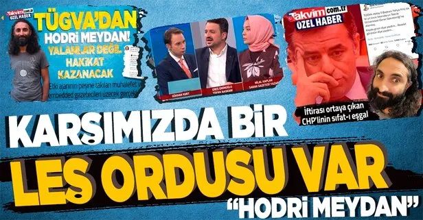 TÜGVA Genel Başkanı Enes Eminoğlu: Karşımızda leş ordusu var, bunlara hodri meydan diyoruz