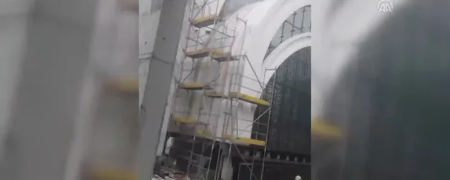 İTÜde yangın paniği