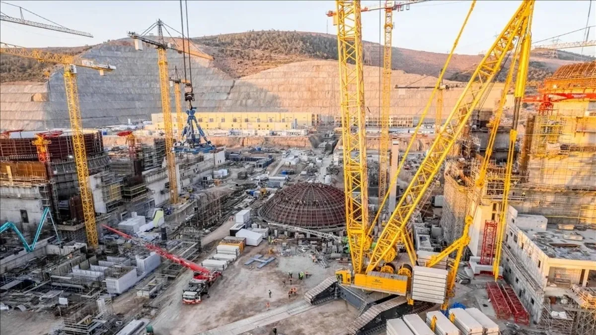 Son dakika: NGS Akkuyu Nükleer Güç Santrali'nde son aşamanın ilk adımları atıldı