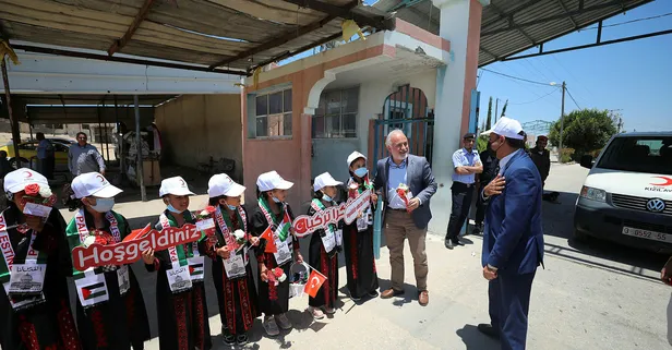 Türk Kızılay Genel Başkanı Kerem Kınık, Gazze'de lojistik merkezinin açılışına katıldı: En büyüğü...