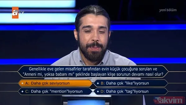 Kim Milyoner Olmak İster'e hikayesiyle damga vuran yarışmacı! 300 bin TL'lik Osmanlı sorusunda bakın ne yaptı - 7