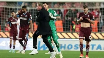 Samsunspor - Trabzonspor maçı sonrası gerilim yükseldi! Uğurcan Çakır ve Markus Gisdol arasında tartışma: Hoş olmadı