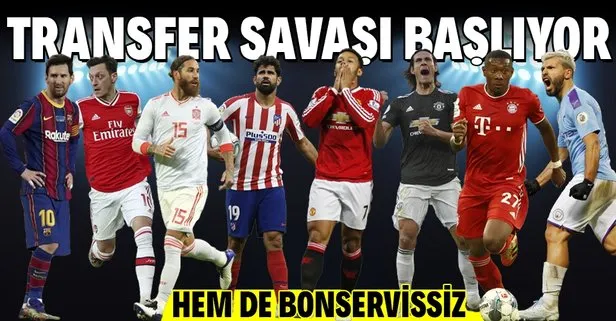Messi, Cavani, Aguero, Diego Costa... Sene sonu bonservissiz olacak futbolcular için transfer savaşı başladı! O oyuncuyu Türkiye’den yoğun ilgi