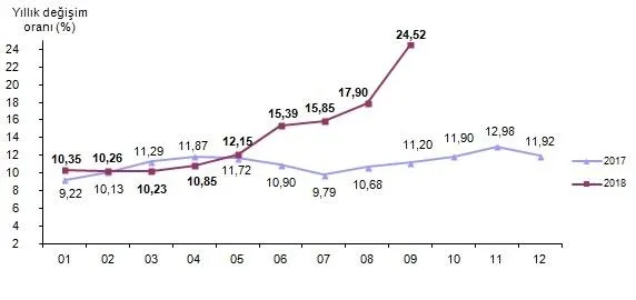 Son dakika: Enflasyon rakamları açıklandı! Enflasyon kaç oldu?-1