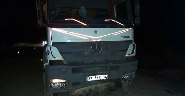 Gaziantep’te korkunç kaza! Hafriyat kamyonu otomobili biçti