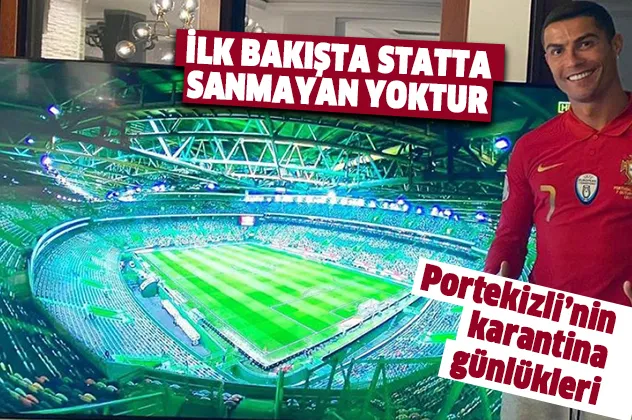 Koronavirüse yakalanan Cristiano Ronaldo İsveç maçını televizyondan izledi! Herkes bambaşka sanınca...-1