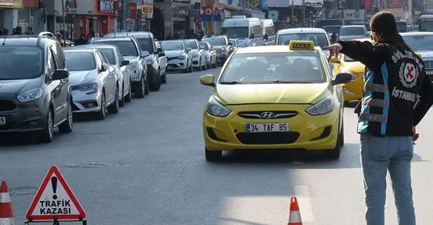 Kadıköy’de taksicilere denetim! Bin 823 lira para ceza kesildi