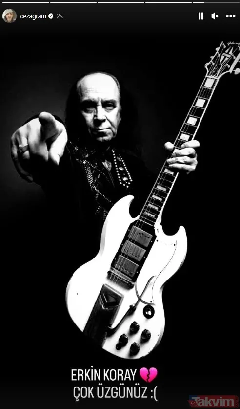 Rap Müzisyeni Ceza: "Saygı Ve Rahmetle..."