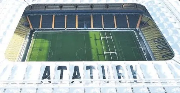 Atatürk ismi stada yazıldı