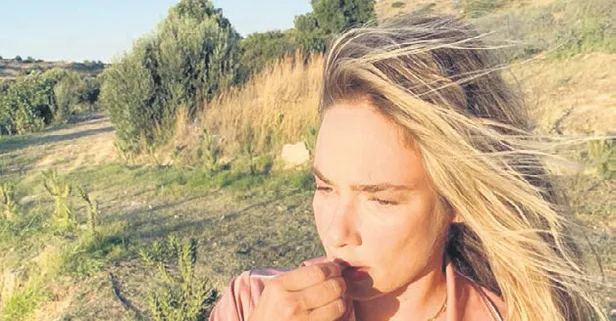 Müge Boz’un çiğdem keyfi