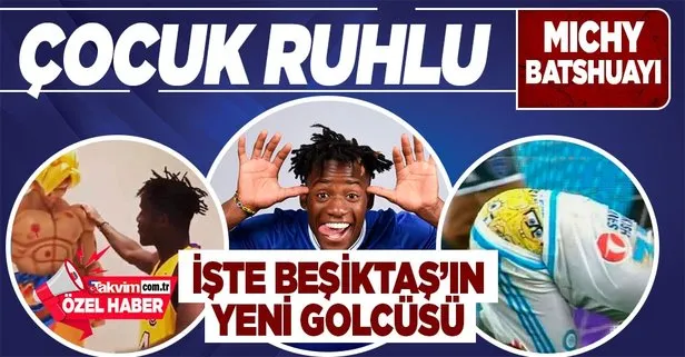 Çocuk ruhlu kahraman! İşte Beşiktaş’ın yeni golcüsü Batshuayi... Oyuncak koleksiyonu, çizgi film, Sünger Bob...