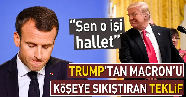 Trump'tan Macron'a yeni AB teklifi
