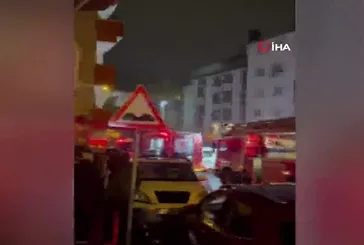 Beyoğlu'nda gecekonduda yangın paniği
