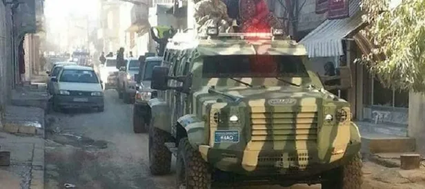 Terör destekçisi ABD'den PYD'ye zırhlı araç!