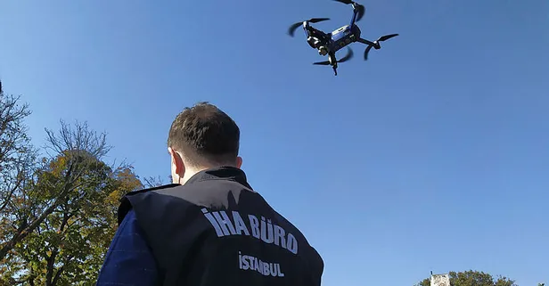 Sultanahmet ve Ayasofya'da dronelar havalandı! Tek tek tespit edildi