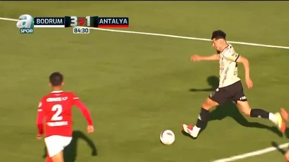 Bodrum FK 3-1 Antalyaspor (Geniş Özet)
