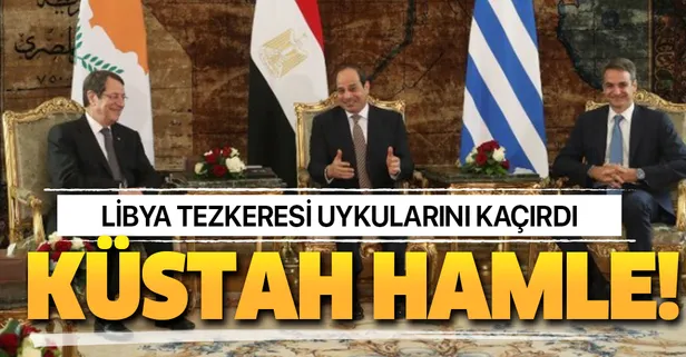 Mısır, Yunanistan, Fransa ve Rum yönetiminden Türkiye karşıtı küstah açıklama!