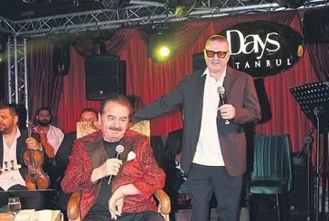 İmparator İbrahim Tatlıses ve Şafak Sezer’den eğlenceli düet!