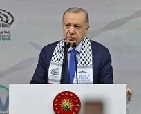 Başkan Erdoğan’dan Kudüs Konferansı’nda tarihi açıklamalar! Soykırımcı İsrail’in hamisi ABD’ye ’1915’ tokadı | Ya Kahhar deyip dua etti