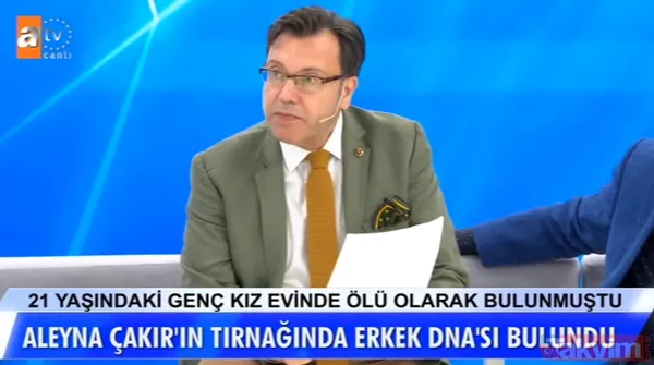 Adli Tıp Uzmanı Değerlendirdi! Türkiye'yi Çileden Çıkartan Aleyna Çakır'ın Otopsi Raporunu Müge Anlı'daki Adli Tıp Uzmanı Şevki Sözen Canlı Yayında...