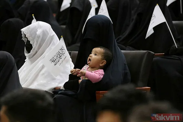 Afgan kadınlar Kabil Eğitim Üniversitesi’nde Taliban’a destek programı düzenledi - 9