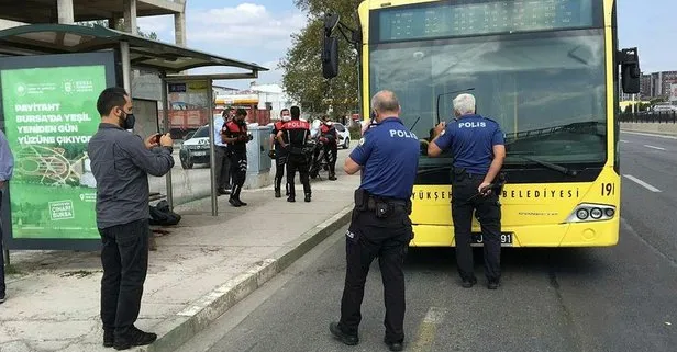 Bursa Osmangazi’deki maske tartışmasında yolcuyu bıçaklayan otobüs şoförü tutuklandı