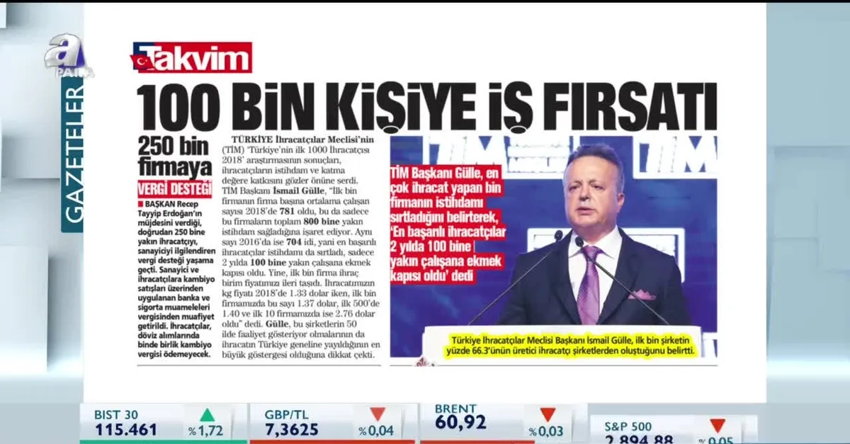 100 bin kişiye iş fırsatı