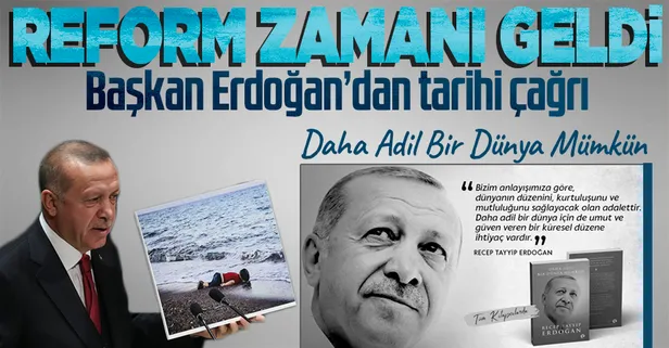 Başkan Erdoğan'dan küresel adaletsizlik için çağrı: Daha Adil Bir Dünya Mümkün