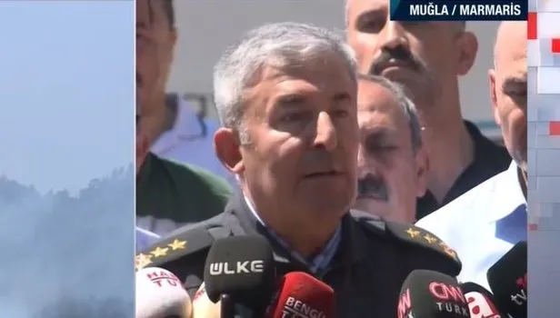 Marmaris'teki yangında 'gece görüş' yalanını ortaya atan muhalefete tokat gibi cevap!