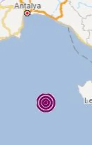 Son dakika: Akdeniz'de deprem | Kandilli rasathanesi son depremler