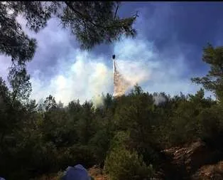 Yangın oraya sıçradı! Bölgedekiler tahliye ediliyor