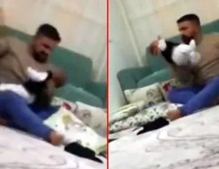 Gaziantep’te 2 aylık bebeğini öldüresiye döven cani babanın ifadesi ortaya çıktı! Bakın neden dövmüş!
