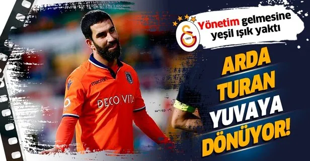 Arda Turan Galatasaray’a dönüyor! Yönetim, yıldız futbolcuya yeşil ışık yaktı...