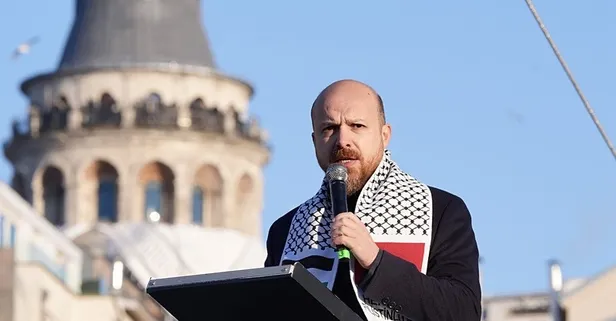 Bilal Erdoğan'dan Galata'da