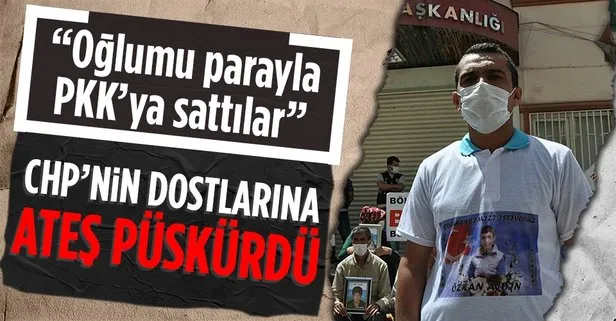 Evlat nöbetindeki baba: Çocuklarım PKK’ya satıldı! Artık herkes HDP’nin iç yüzünü görsün