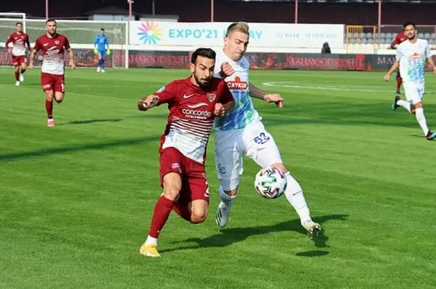 Hatayspor 2-2 Çaykur Rizespor (MAÇ SONUCU)