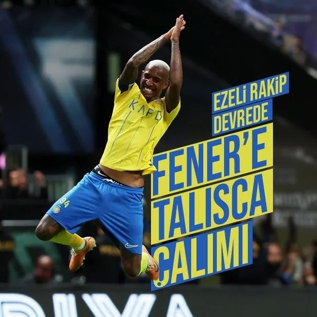 Ezeli rakipten Fenerbahçe’ye Talisca çalımı!