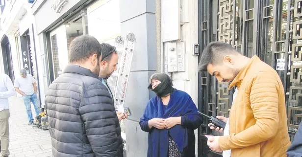 İstanbul’da dilenci kadın yeni kıyafetlerini çıkardı eskilerini giydi, o anlar böyle görüntülendi...