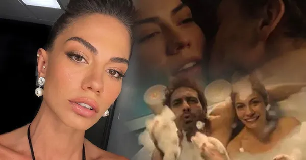 Demet Özdemir’den olay yatak sahnesi! Buğra Gülsoy’dan sonra Metin Akdülger’le de... Sosyal medyada yorum yağdı: Oğuzhan Koç görmesin