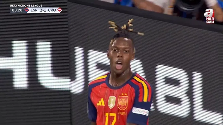 İspanya 4-1 Hırvatistan GOL: N. Williams