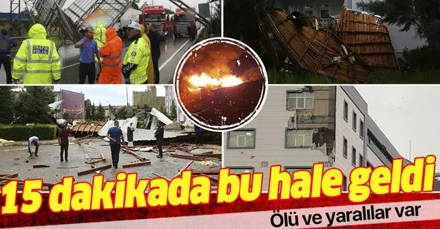 Son dakika: Karadeniz’i fırtına vurdu: 1 kişi öldü, 2 polis yaralı!