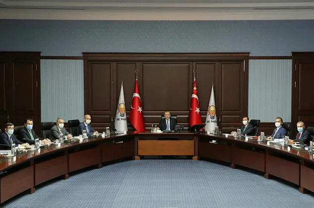 AK Parti Merkez Yürütme Kurulu (MYK) toplandı